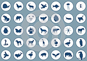 Icons animals