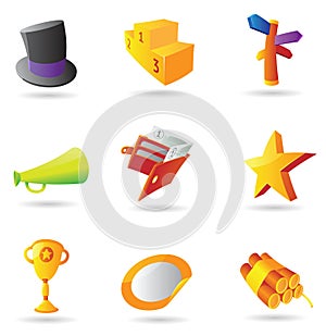 Icons for business metaphor