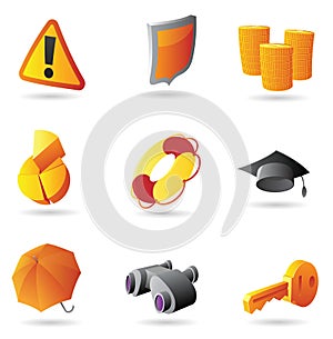 Icons for business security