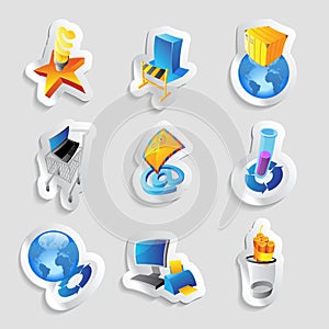 Icons for industry and ecology