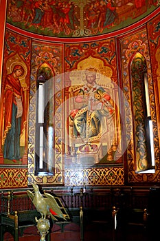 Icons inside the Cathedral of Curtea de Arges early 16th century