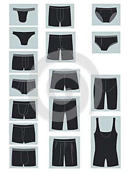 Icons of mens underwear