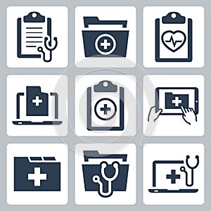 Icons of Patient Medical Record