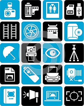 Icons for photography