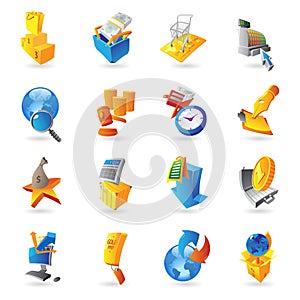 Icons for retail commerce