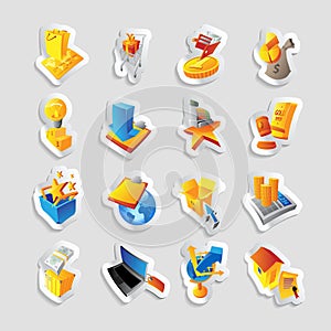 Icons for retail commerce