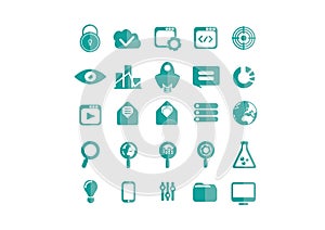 Icons seo set