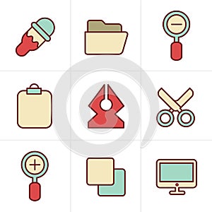 Icons Style Graphic design icons