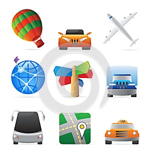 Icons for transportation