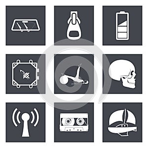 Icons for Web Design and Mobile Applications set 3