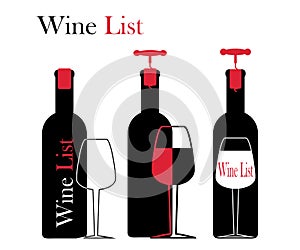 Icons for wine, wineries, restaurants and wine