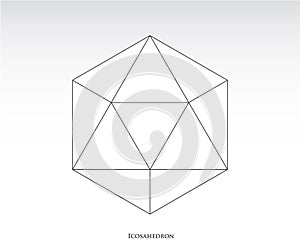 Icosahedron icon