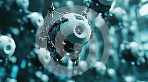 ics rotating robot swarm