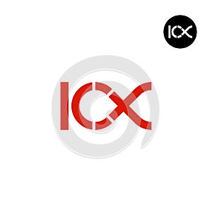 ICX Logo Letter Monogram Design