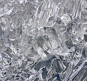 Icy Abstract ,Cool Glassy-Ice Abstract Background