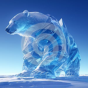 Icy Bear Illustration