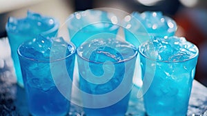 Icy Blue Refreshment Drinks