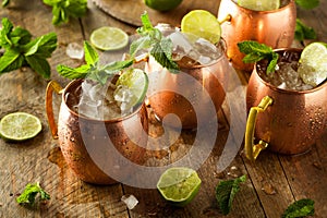 Icy Cold Moscow Mules