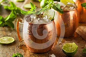 Icy Cold Moscow Mules