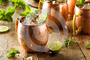 Icy Cold Moscow Mules