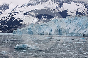 Icy Hubbard Bay and Glacier, Alaska photo