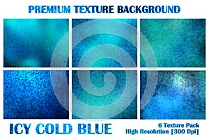 Icy Ice Cold Blue Premium Texture Pack Under Water Grunge Distort Rusty Abstract Pattern Background Wallpaper