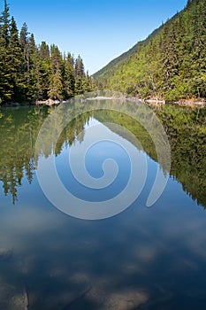 Icy Lake in Skagway