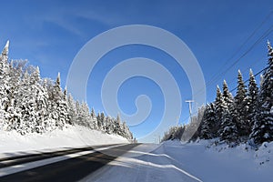 An icy morning in the Appalachians