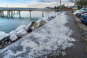Icy Ruston Walkway photo