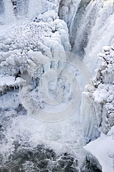 Icy waterfalls 1