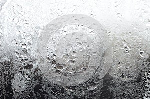 Icy Window Surface