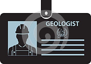 ID card geologist