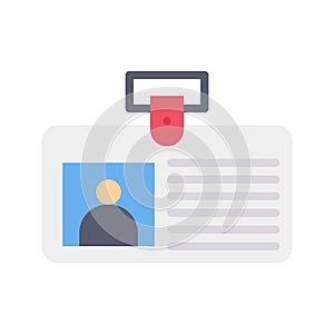 ID Card Icon Image.