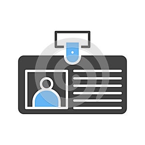 ID Card Icon Image.