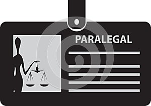 ID card Paralegal