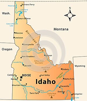 Idaho Map