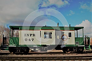 Idaho Northern & Pacific Railroad caboose