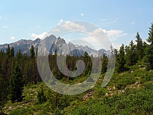 Idaho Sawtooth Mountains