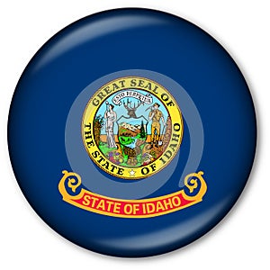 Idaho State Flag Button