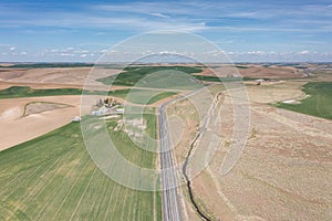 The Idaho and Washington Palouse landscape