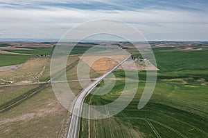 The Idaho and Washington Palouse landscape