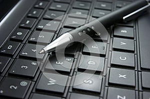 Idea. Computer keyboard.