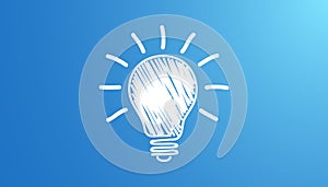 Idea concept  creative new idea icon  brainstorming bulb sign  innovations solution â€“ vector