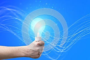 Idea concept with bulb