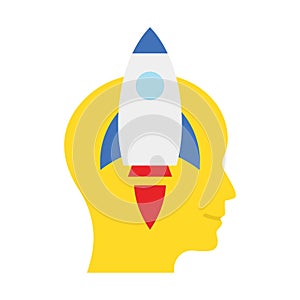 Idea develop, idea generation Vector Icon which can easily modify or edit