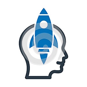 Idea develop, idea generation Vector Icon which can easily modify or edit