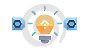 Idea Generation Brainstorming Icon: Creativity and Solutions, vector design Generative AI