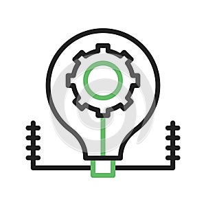 Idea Generation Icon Image.