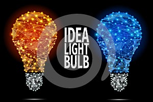 Idea light bulb