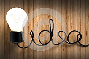 Idea lightbulb